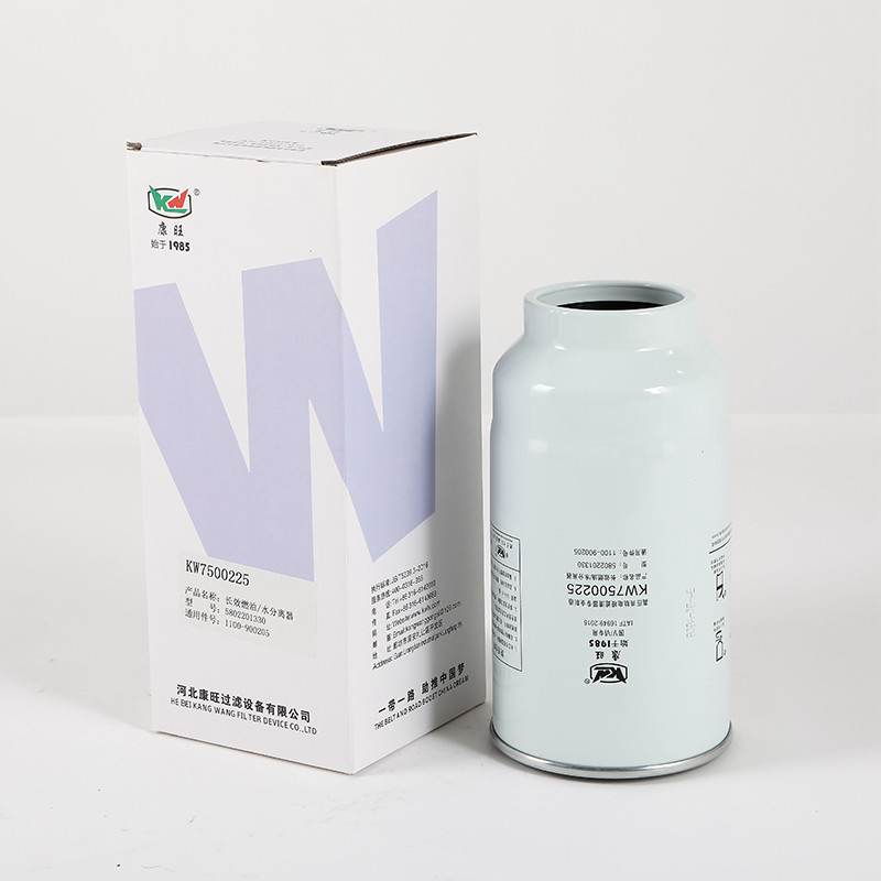 KW7500225 Construction Machinery Fuel Water Separator Cartridge For Hydraulic And Lubrication Systems (হাইড্রোলিক এবং লুব্রিকেশন সিস্টেমের জন্য নির্মাণ যন্ত্রপাতি জ্বালানী ও জল বিভাজক কার্তুজ)