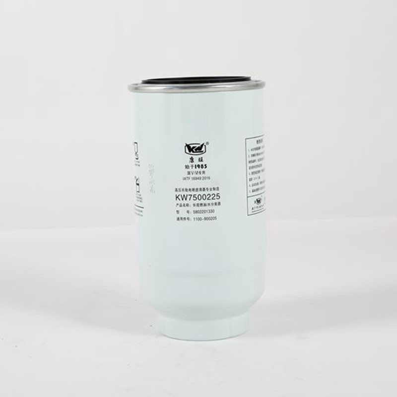 KW7500225 Construction Machinery Fuel Water Separator Cartridge For Hydraulic And Lubrication Systems (হাইড্রোলিক এবং লুব্রিকেশন সিস্টেমের জন্য নির্মাণ যন্ত্রপাতি জ্বালানী ও জল বিভাজক কার্তুজ)
