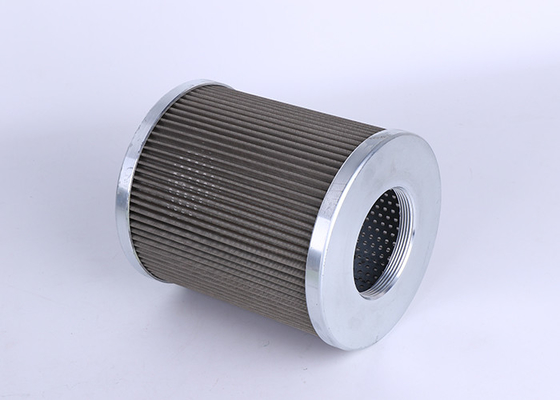 Folding Excavator Hydraulic Filter , Oil Filter Element SS304 SS316 Material